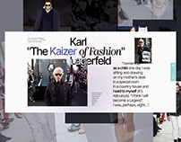 Longread about Karl Lagerfeld