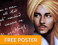 Shaheed Bhagat Singh | Free Poster