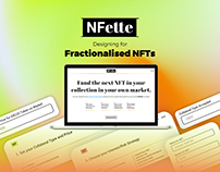 UI/UX Case Study NFette: NFT Marketplace design