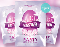 Easter Flyer PSD Template (Photoshop)