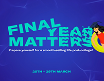 Final Year Matters 2019 - IADT SU Campaign