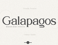 FREE | Galapagos Modern Serif Typeface