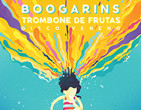 Boogarins / gig poster