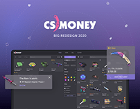 CS.MONEY website redesign