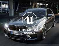 BMW M5 - Unreal Engine 4 RTX ON