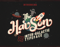Harson: Inter-Galactic Typeface
