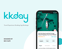 KKday Travel App Redesign