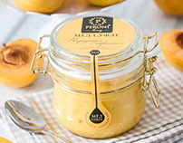 Honey-souffle in Gold jar