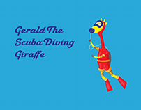 Gerald The Scuba Diving Giraffe