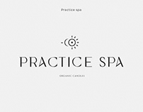 PRACTICE SPA/ organic candles