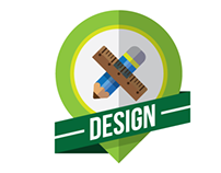 Badge Design for IT Company
