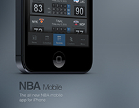 NBA Mobile App for iPhone