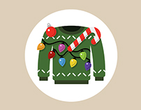 Christmas Sweater Family Tree