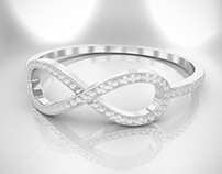 Tiffany's Infinity ring