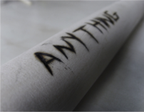 Experimental Typography “ANYTHING"