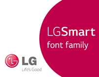 LG Smart Corporate typeface