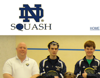 Notre Dame Squash Team