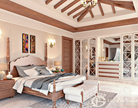 Photo Realistic Interior Visualization of a Bedroom