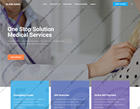 Doctor Wordpress landing Page by Airdute