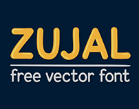 Zujal Free Vector Font