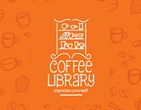 Coffee Library Merchandising Materials