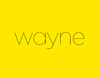 Wayne – Typeface