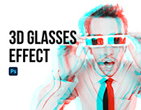 3D Glasses Effect