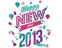 Illustration Happy New Year 2013 - SPECS Indonesia