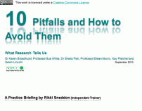 Ten Pitfalls & How to Avoid Them - A Briefing