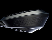 Buhel D01 - boneconductive headset for helmets