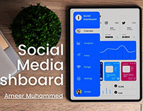 Social Media Dashboard UI