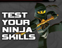 Lego Ninja Go, Banners.