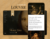the Louvre Museum website