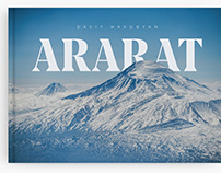 Book Design: Ararat by Davit Hakobyan