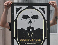 Soundgarden Silkscreen Poster
