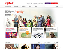 Digiturk // Web Site Re-Design