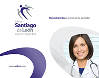 Corporate Identity for Santiago de León Clinic