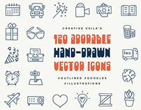 Adorable Hand-Drawn Vector Icons