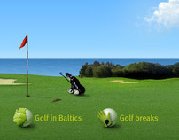 Baltic Golf corporate website