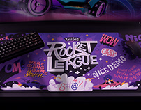 Rocket League Desk Mat