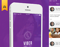 A More VIBRANT Viber | iOS 7