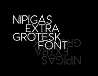 Nipigas Extra – разработка шрифта