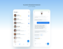 Redesign Telegram Messenger App