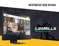Les Mills International Web Design