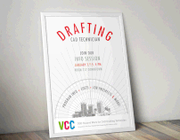 Event Promotion Poster for VCC Drafting Department
