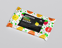Free Pouch Mockup