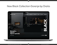 New Black Collection Gorenje by Oraito