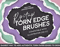 Rip It Up! - Torn Edge Brushes
