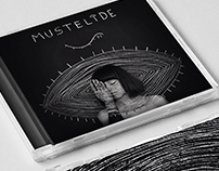 Posters and CD cover for the musician Mustelide