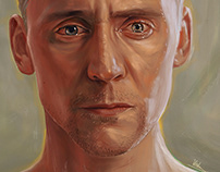 Tom Hiddleston | Portrait Painting | Procreate